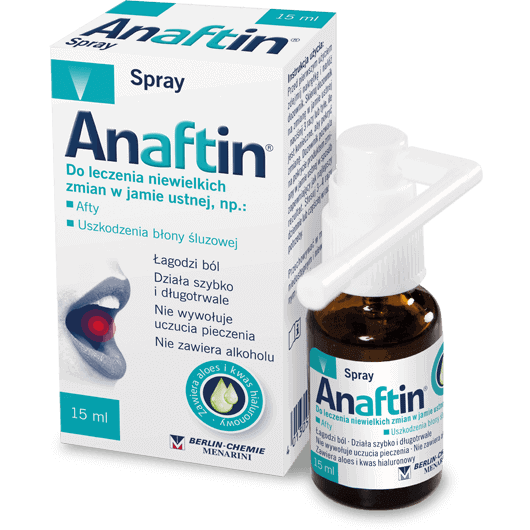 Jak używać Anaftin® Spray?